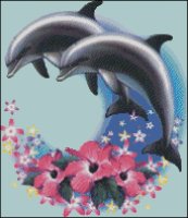 (image for) Dolphins and Flowers