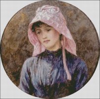 (image for) Girl in a Pink Bonnet - Large