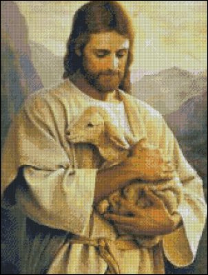 (image for) Jesus with Lamb