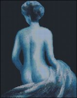 (image for) Seated Blue Nude
