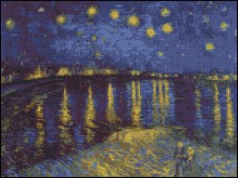 (image for) Starry Night over the Rhone