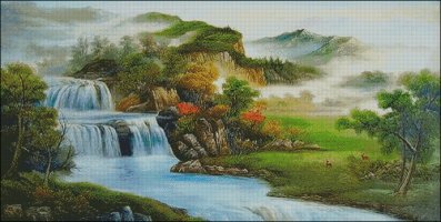 A Mountain Stream - Large