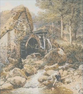 (image for) An Old Water Mill - Large