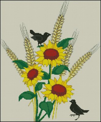 (image for) Crows and Sunflowers