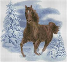 (image for) Horse in Snow