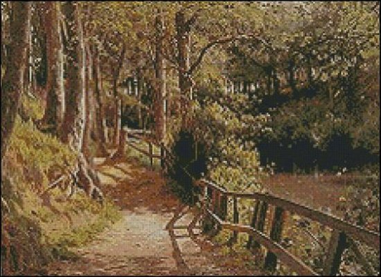(image for) The Forest Path - Medium Large